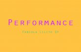 Performance (Presentación