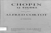 Cortot Chopin Etudes