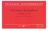 Piano Etudes 1-3
