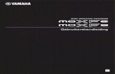 Yamaha MOXF Gebruikshandleiding