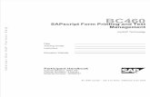 BC460 SAP Script