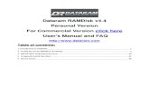 Dataram RAMDisk Users Manual