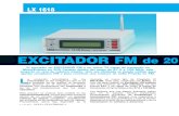 Circuito Exitador FM LX1618