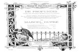 Dupré - De Profundis, Op. 17 (Vocal Score)