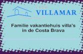 Familie Vakantiehuis Villa's in de Costa Brava
