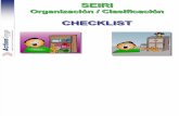 5S Checklist SEIRI