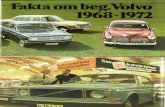 Fakta Om Beg. Volvo 1968-1972 RSP-PV 766 73   Feiten over Volvo 1968-1972 RSP-PV 766 73