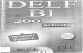 Delf B1 200 Activites Nouveau Diplome