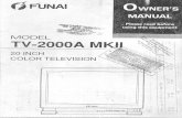 Funai Tv-2000a Mk2 Sm
