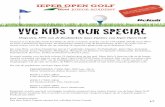 VVG Kids Tour Special (Groot succes voor Ieper Open Golf)