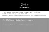 Rituele Aspecten Van de Turkse Volksmuziek in Gent (Presentatie)