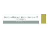 Doelstellingen in MS Dynamics