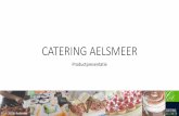 Producten Catering Aelsmeer