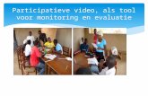 Presentation Participatory Video - Nedworc meeting 27th June, 2014