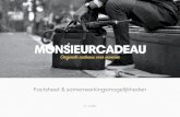 Monsieurcadeau factsheet