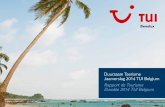Duurzaam toerisme jaarverslag TUI Belgium