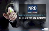 NRB: Kwaliteit, Innovatie En Expertise In ICT In Dienst Van Uw Business