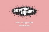 Erik - Amsterdam copywriter