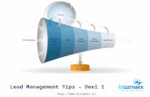 Lead Management Tips - Deel 1