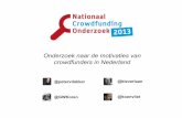 Samen mogelijk maken - Nationaal Crowdfunding Onderzoek 2013