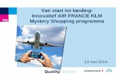 TNS NIPO seminar 13 mei 2014: AIR FRANCE KLM presentatie