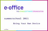 Mobile Device Management e-office summerschool 2011 compleet