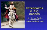 Seminar 08 12-2007 - osteoporose bij mannen
