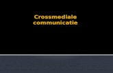 Presentatie Crossmediale Communicatie week 1