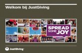 JustGiving - goede doelen guidebook