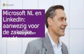 Microsoft Nederland en LinkedIn: aanpak Company Page voor de zakelijke markt