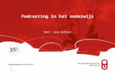 Podcasting in het onderwijs