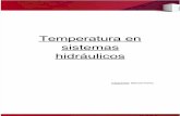 Temperatura en Sistemas Hidraulicos