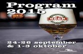 Program Stockholm Beer & Whisky Festival 2015