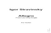 Stravinsky Allegro