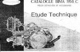 Etude Complete BIMA C 1958