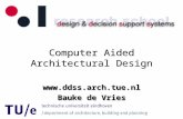 Computer Aided Architectural Design   Bauke de Vries   Bauke de Vries
