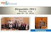 Francisco Coutinho Hepatitis-2015 Orlando, USA July 20 - 22 2015.