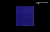 Yves Klein : Monochrome bleu (IKB 3), 1960. Jan Robert Leegte :  (2008)