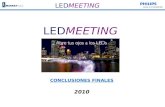 LEDMEETING 1 CONCLUSIONES FINALES LEDMEETING 2010.