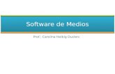Prof.: Carolina Helbig Duclerc Software de Medios.