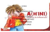 H1N1 PRESENTADO POR ASTRID TORRES MONICA MARTINEZ MARIA PRADA ESTHER CRUZ