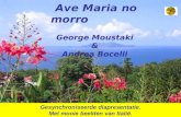 Ave Maria no morro George Moustaki  &  Andrea Bocelli