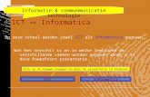 ICT    Informatica