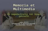 Memoria et Multimedia