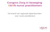 Congres Zorg in beweging V & V N nurse practitioners