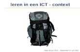 leren in  een ICT  - context