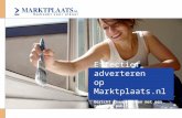 Effectief adverteren op Marktplaats.nl Gericht communiceren met een relevant publiek