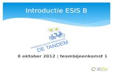 Introductie ESIS B