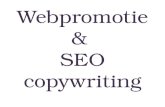 Webpromotie &  SEO copywriting