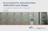 Economische vooruitzichten  2009-2010 voor België